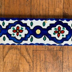 Vintage Blue and White Tiles - 9 Tiles